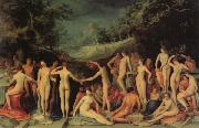 Karel van Mander Garden of Love Spain oil painting artist